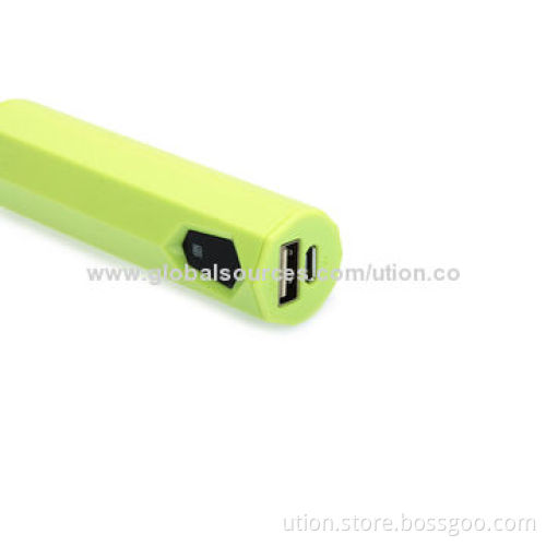 2,600mAh Mini Power Bank, Gift for Mobile Phones/MP4 Players, Sample Free